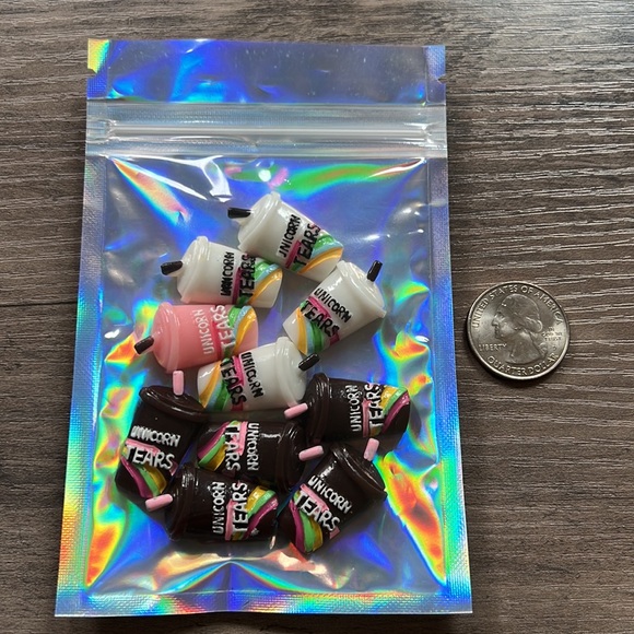 Unicorn drink charms - Picture 6 of 6